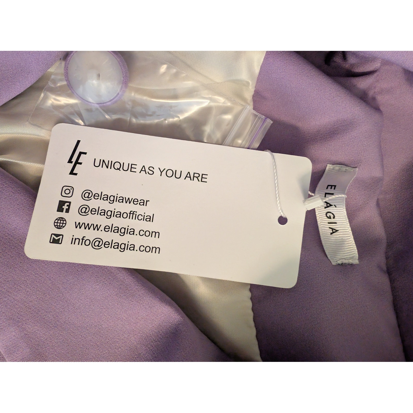 Elagia Womens Purple Blazer Medium — image 4 of 8